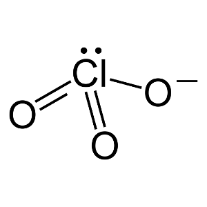 Chlorate ion ClO3-