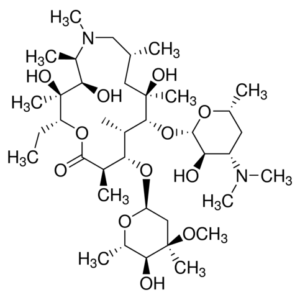 Azithromycin C38H72N2O12