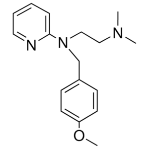 Pyrilamine C17H23N3O