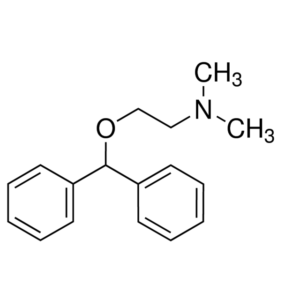 Benadryl (diphenhydramine) C17H21NO