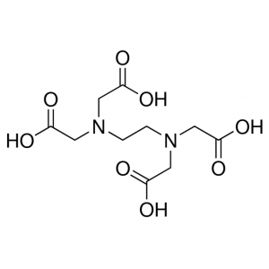 Ethylenediaminetetraacetic acid chromatogram