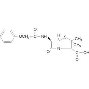 Phenoxymethylpenicillin C16H18N2O5S